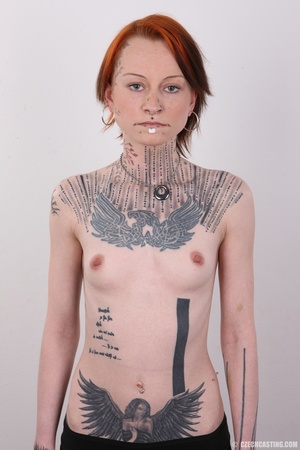 Perfect emo trick displays her bare, ink - Picture 11