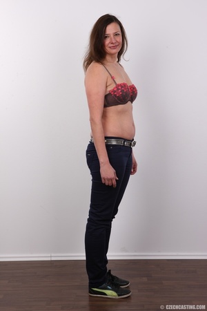 Desirable woman in a yellow top, jeans a - XXX Dessert - Picture 5