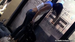 College babe walks over her boyfriend in - XXX Dessert - Picture 2
