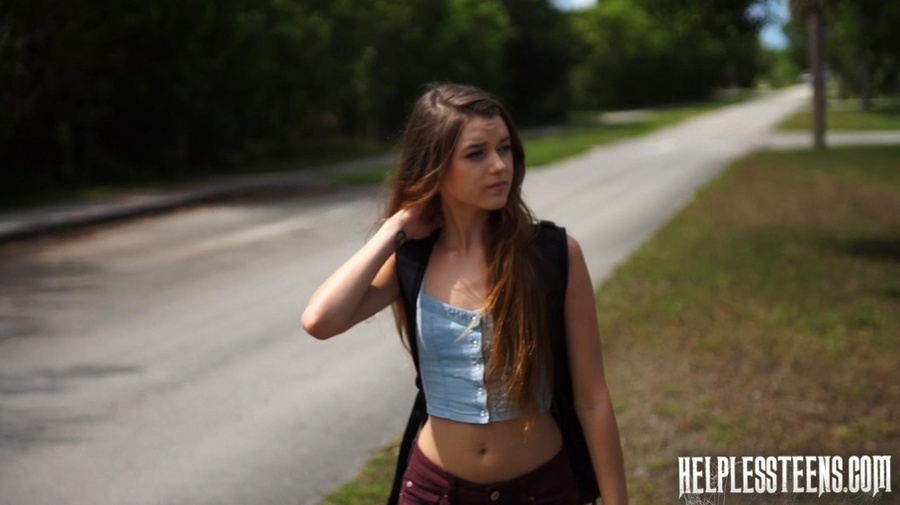 Tender teen hitchhiker picked up for rough  - XXX Dessert - Picture 1