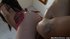 Feisty chick in lingerie facesitting on her boyfriend
