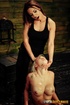 buxom blonde gets naked