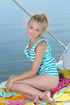 loose tramp striped dress
