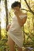 luscious babe alluring white
