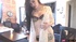 alluring chick opens her
