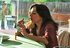 This stunning naked lady is a passionate smoker