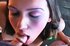She blows her man in a POV scene and smokes
