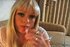 Great looking blonde doll drills her cunt and smokes