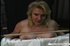 Chubby blonde MILF gets humiliated in a perverted chair