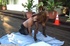 Man can't breathe because of trimmed pussy of teen slut