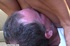 Man has to enjoy the taste and smell of blonde's ass