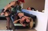 Hot whores in stockings torture helpless skinny producer