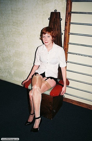 Short haired redhead lady is ready for a - XXX Dessert - Picture 7