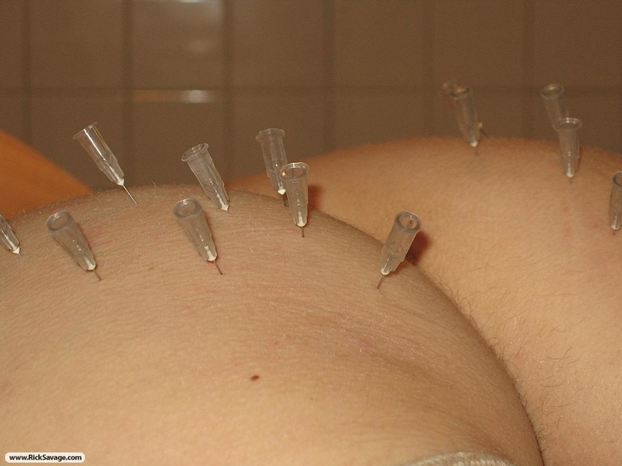 Tied up and ready for waxing, she just love - XXX Dessert - Picture 15