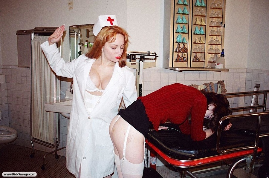Two nasty bitches get a wax treatment by a  - XXX Dessert - Picture 1