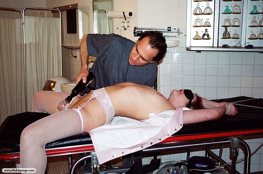 Babe gets a painful pussy treatment by her  - XXX Dessert - Picture 2