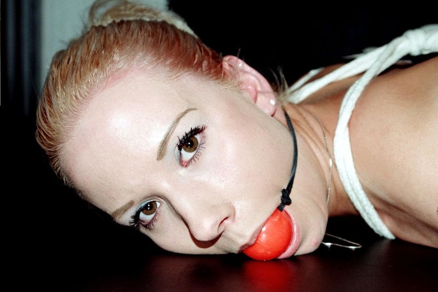 Fine blonde babe in bondage gets her sweet  - XXX Dessert - Picture 16