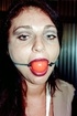 Bound and gagged bitch is ready to serve her boss