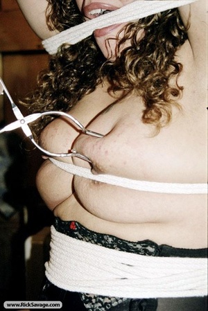 Bound lady is ready for a painful punish - XXX Dessert - Picture 3
