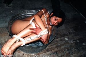 Sexy Asian model likes to get bound and  - XXX Dessert - Picture 7
