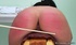 sexy brunette's ass becomes