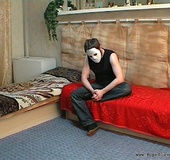 Vaginal petting and blowjob during strange sexual act