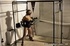 Busty blonde wants to run away, but it's impossible