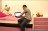 Cock-punishment by hungry teen chick after teasing
