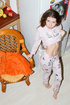 two young brunettes with