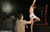 Cutie is tied up and teased by a experienced man