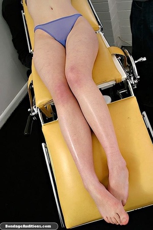 Hot waxing treatment and a fucking machi - Picture 1