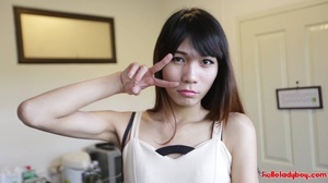 Exciting ladyboy takes part in outstanding sexual action - XXXonXXX - Pic 1