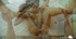 Busty ebony babe with pierced nipples takes bath before blowing white