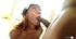 Nasty ebony teen in a hat sucking black lollipop and then enjoys doggy