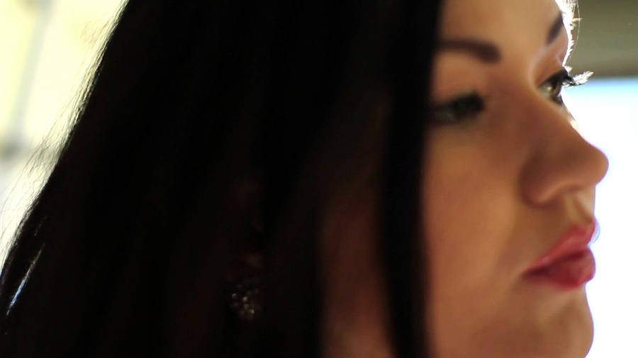 Raven haired cutie gets fucked and creampie - XXX Dessert - Picture 2