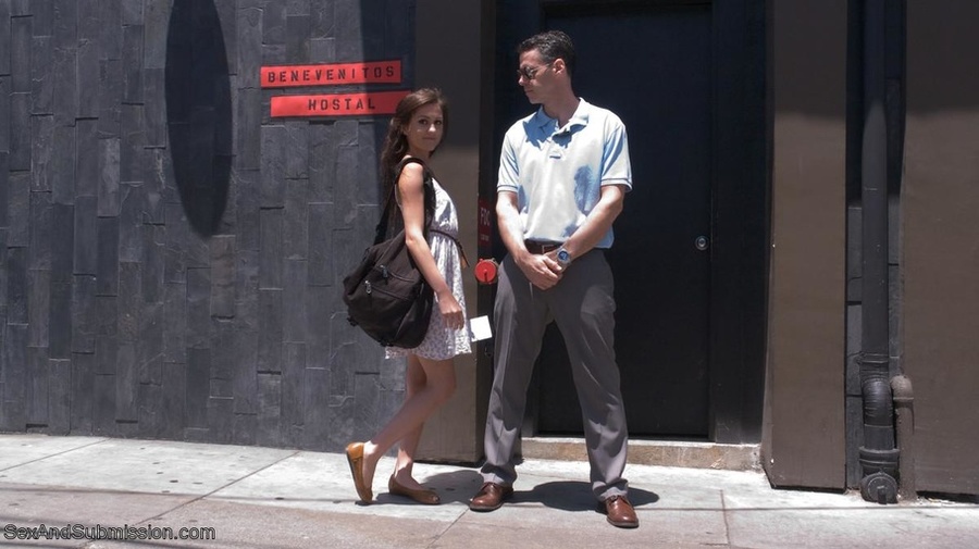 Sweet looking chick gets tied up in ropes and drilled so well - XXXonXXX - Pic 3