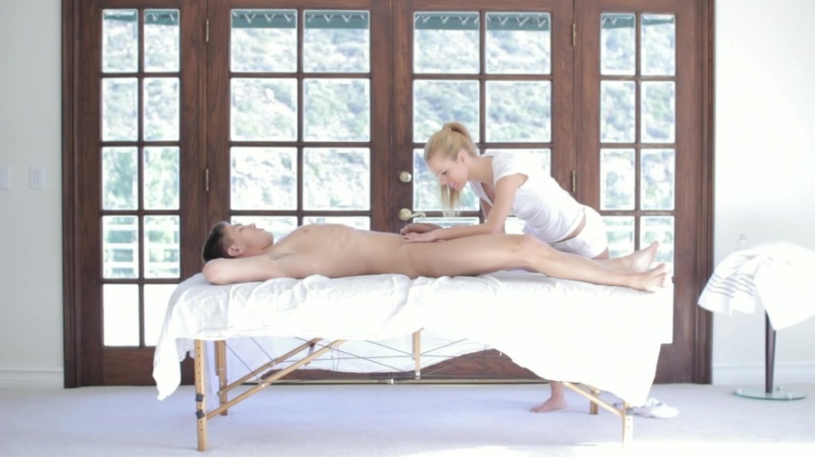 Gentle masseuse takes the main male body pa - XXX Dessert - Picture 3
