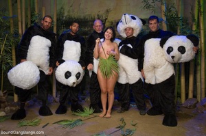 Panda furries face fuck and screw a fill - Picture 18