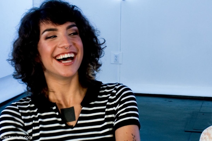 Cheerful, dark-haired fox is fisted hard du - XXX Dessert - Picture 18