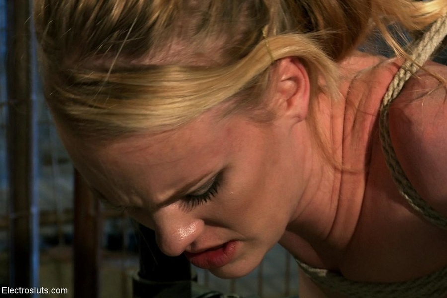 Blonde is subdued with rope and a bondage d - XXX Dessert - Picture 15