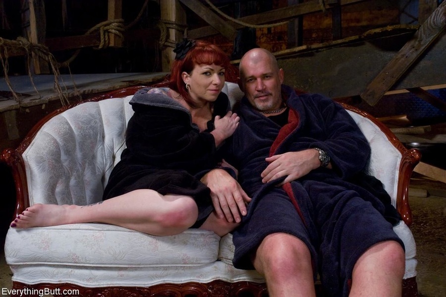 Redhead MILF gets a massive black butt plug - XXX Dessert - Picture 18