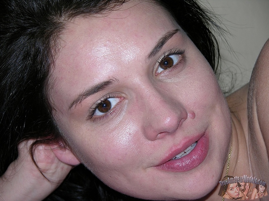 Gorgeous chick seduces with her steaming hot body in multi-colored bikini while she lays on a black beach bed by a pool before she goes inside then gets naked and reveals her petite tits and ravishing pussy in different poses on a white couch and purple and white polka dotted bed. - XXXonXXX - Pic 19