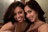 two cute latinas stimulate