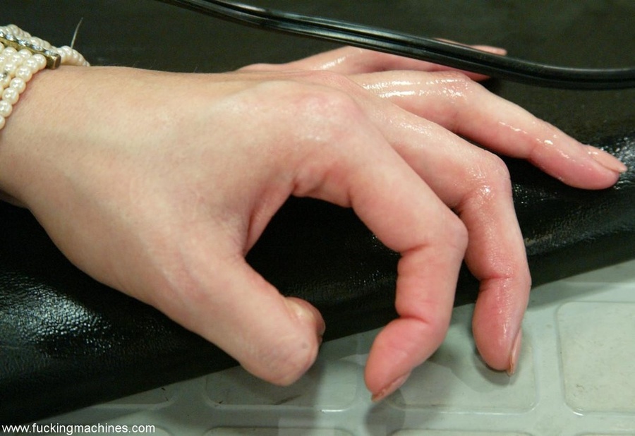 Dirty woman has fun time with machine driven dildos - XXXonXXX - Pic 14