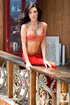 wonderful brunette chick red