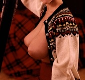 Top notch 60's Playboy model with big naturals