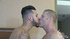 Sexy guy loves ripped muscles and licks them from head to toe before whipping