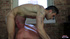 Blond honk goes on his knees to give horny friend a demonstration of hard