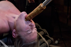 Blonde gal gets tied up, blindfolded and - XXX Dessert - Picture 4