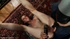 Curly haired brunette girl wants to satisfy her smooth vagina